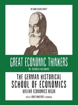 cover image of The German Historical School of Economics